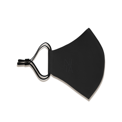 Foundation Face Mask with Earloop in Charcoal
