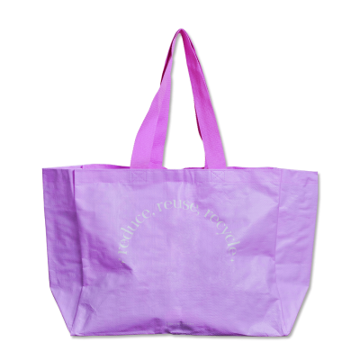 Pasaraya Tote Bag in Purple