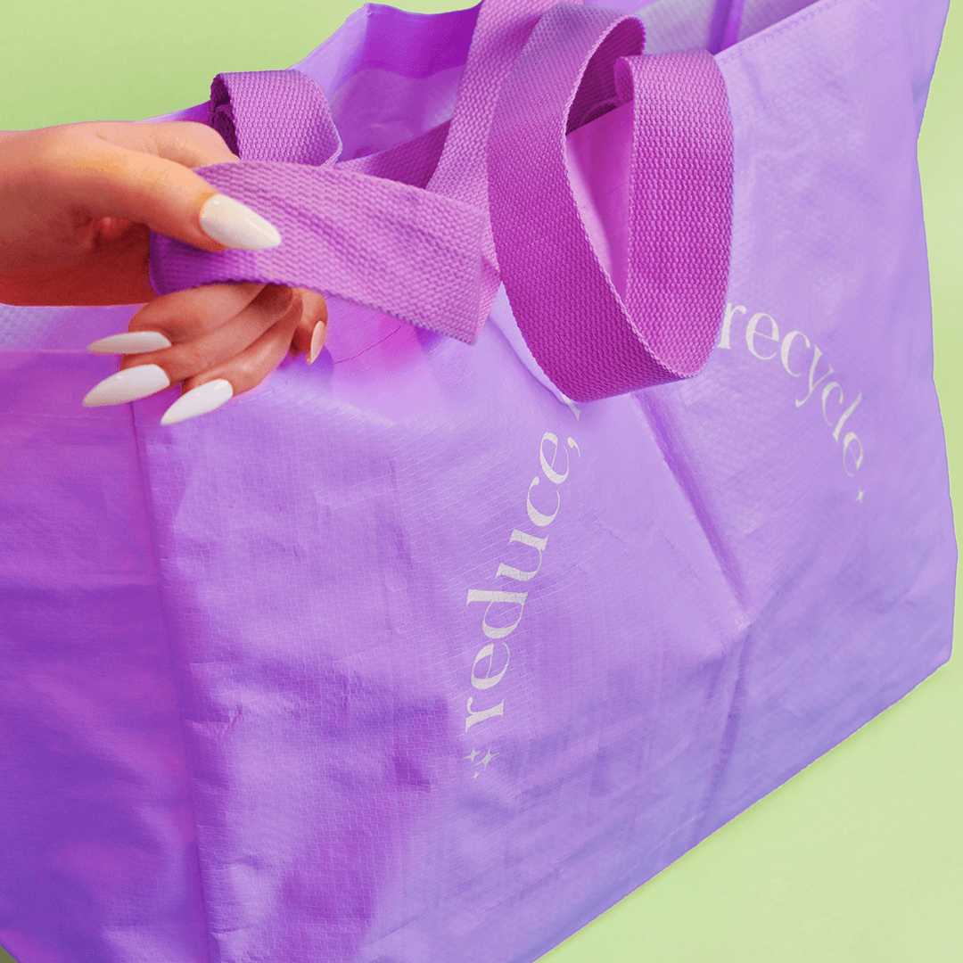 Pasaraya Tote Bag in Purple