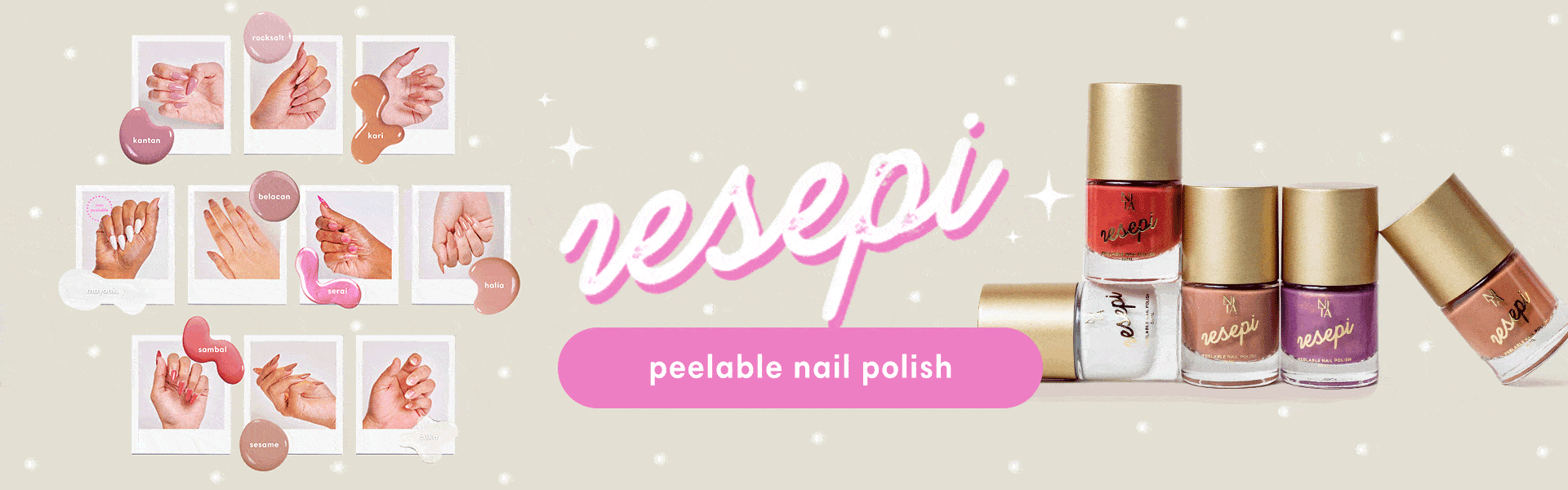 Resepi Nail Polish Set